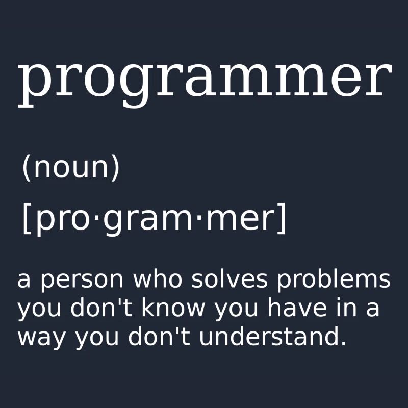 Programmer Spruch Informatiker Computer Scientist