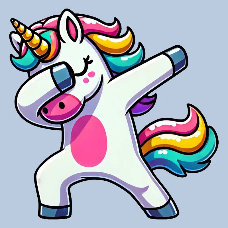 Dabbing Einhorn Dab Unicorn Mädchen Einhörner