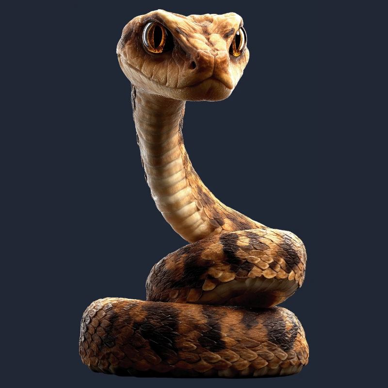 serpent, python, cobra, serpent à sonnettes, serpents