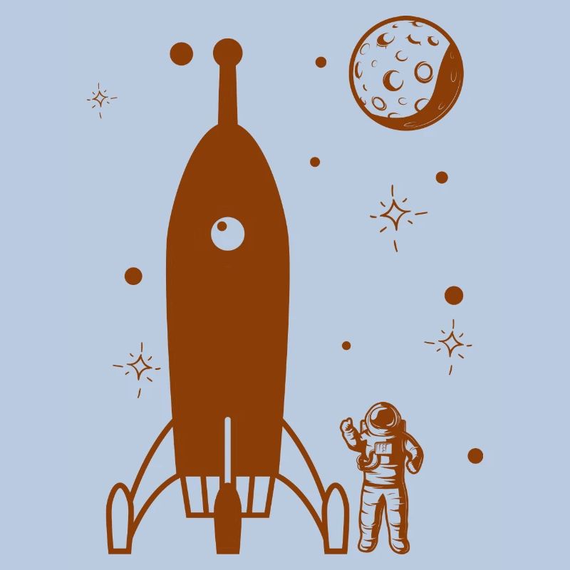 Astronaut - Space - Rocket - Universe