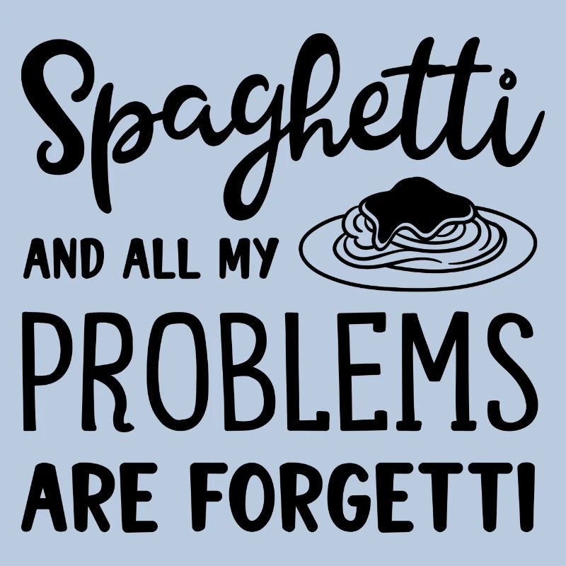 Spaghetti machen Probleme Vergessen Sie das