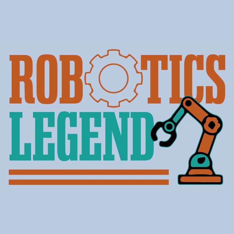Robotics Legend Funny Robot Engineer