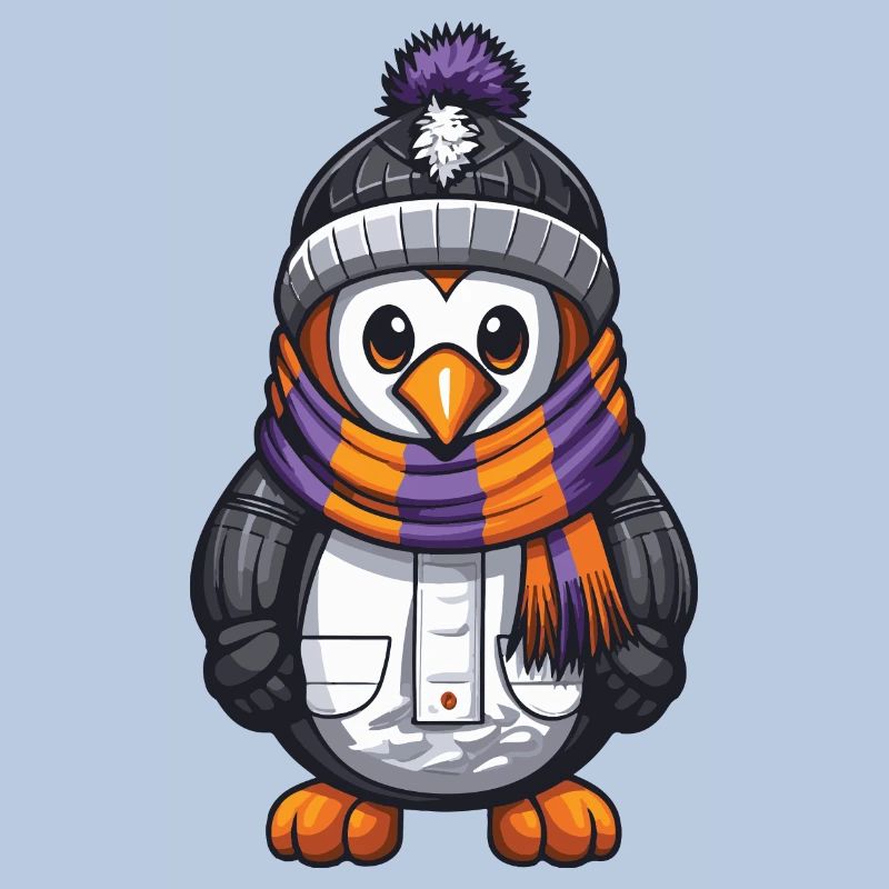 Pingouin Comic Hiver