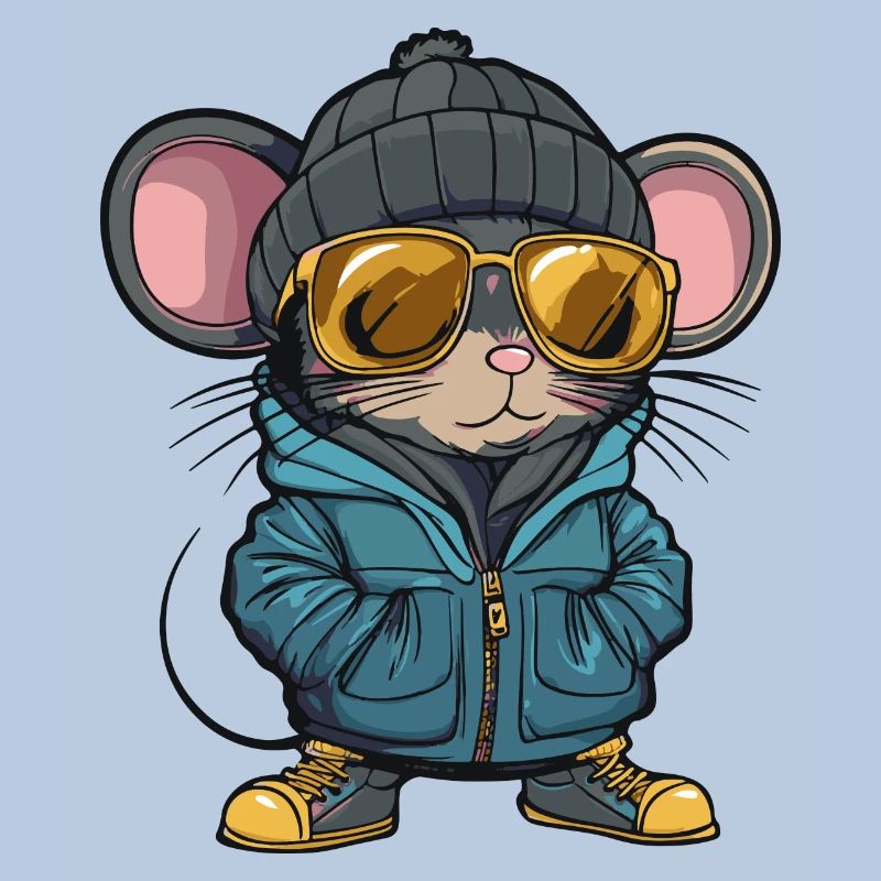 Mouse Winter Comic