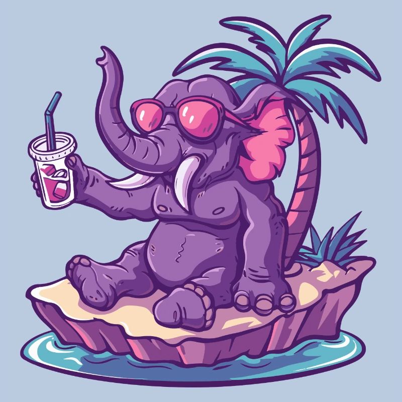Mammoth Summer Beach Comic