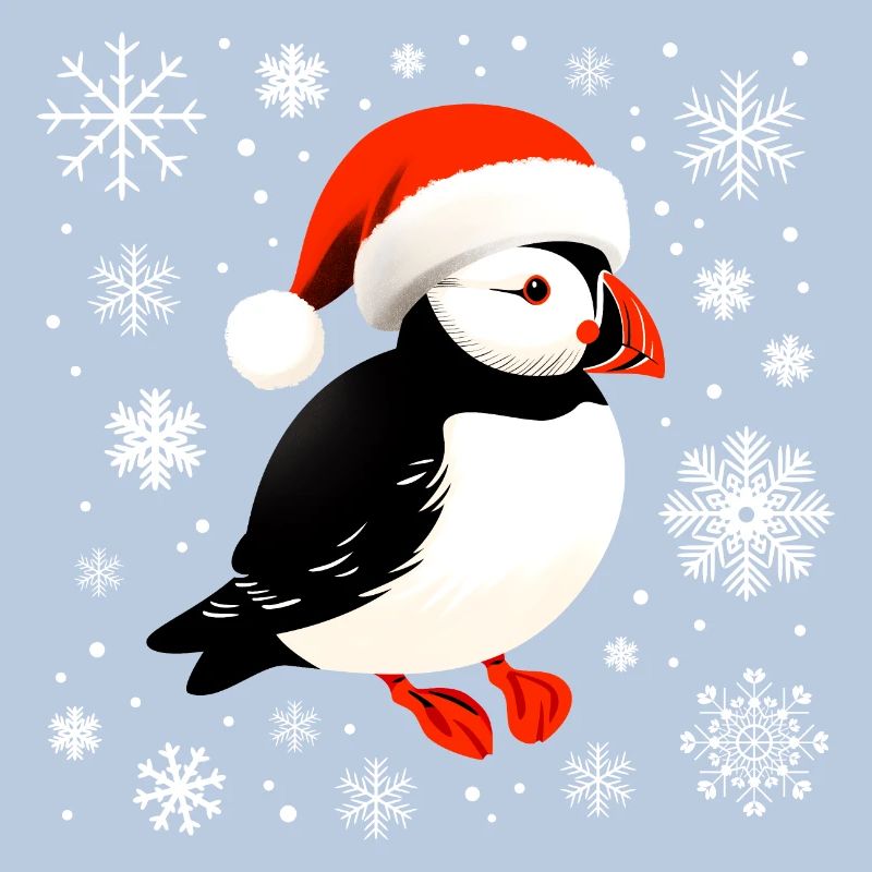 Macareux de Noël
