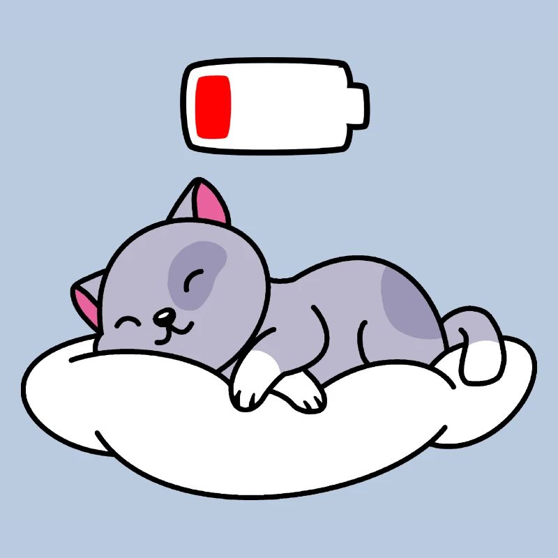 Chat Dormir mignon