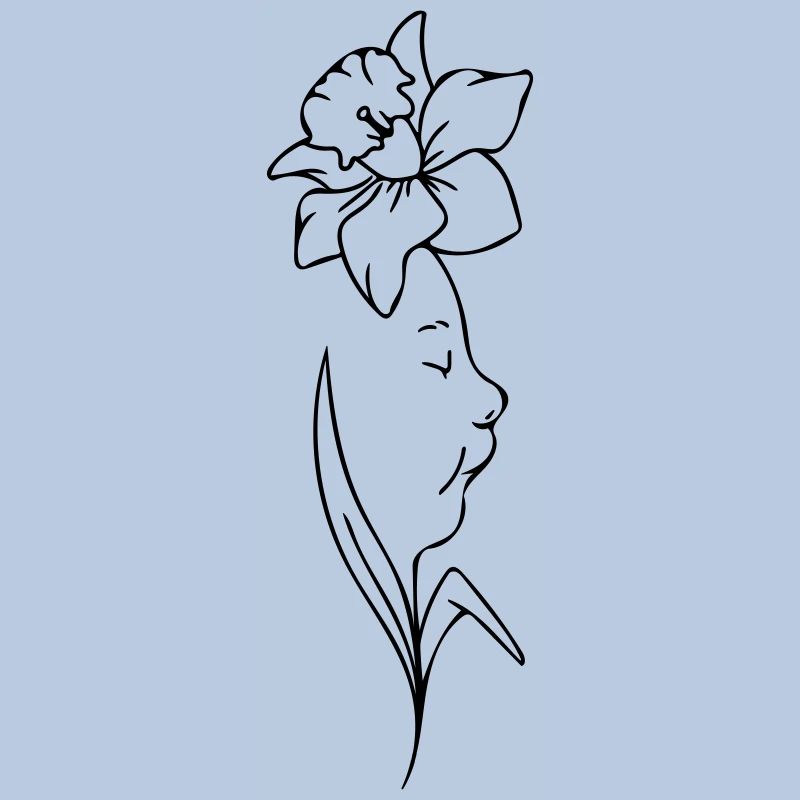 bébé fleur