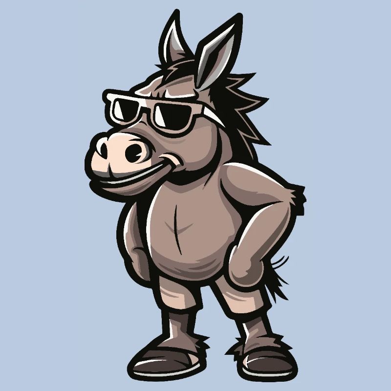 Donkey Cool Comic