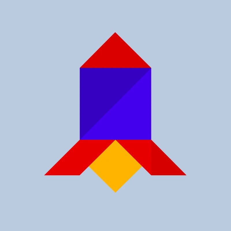 Fusée - Tangram