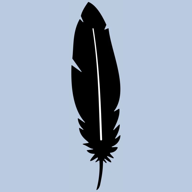 Feder silhouette