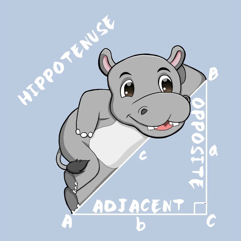 Hippotenuse Cool Fun Shirt Pythagore Math Lovers