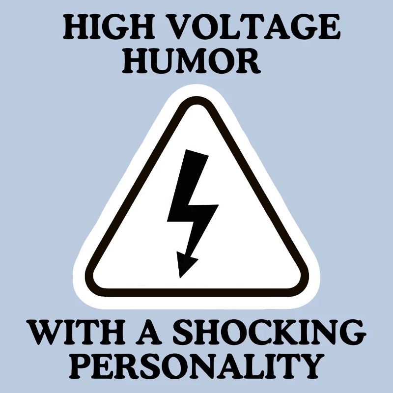 Lightning Warning Triangular Sign