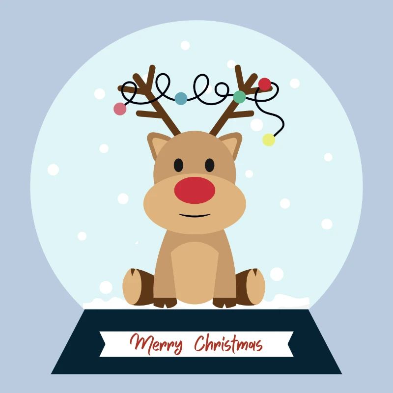 Renne de Noël