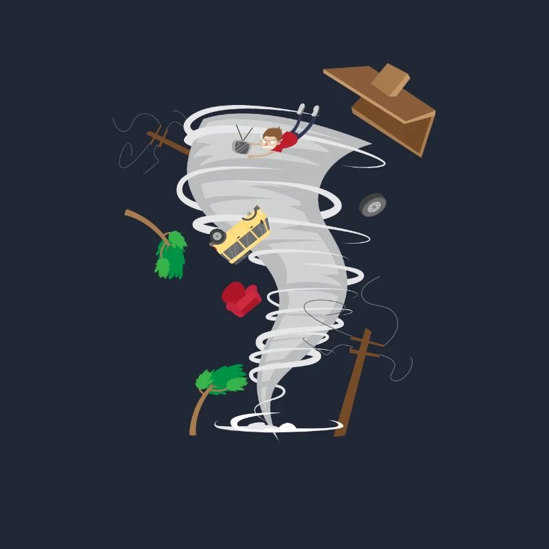 Awesome Tornado & Storm Chaser Severe Weather