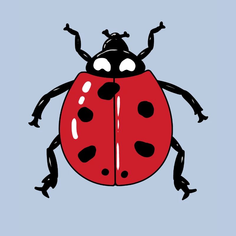 May Beetle Ladybug Lucky Charm Spring Easter