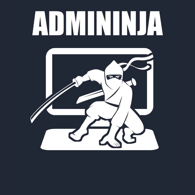 Admininja Admin Ninja Computer Scientist Funny Gift