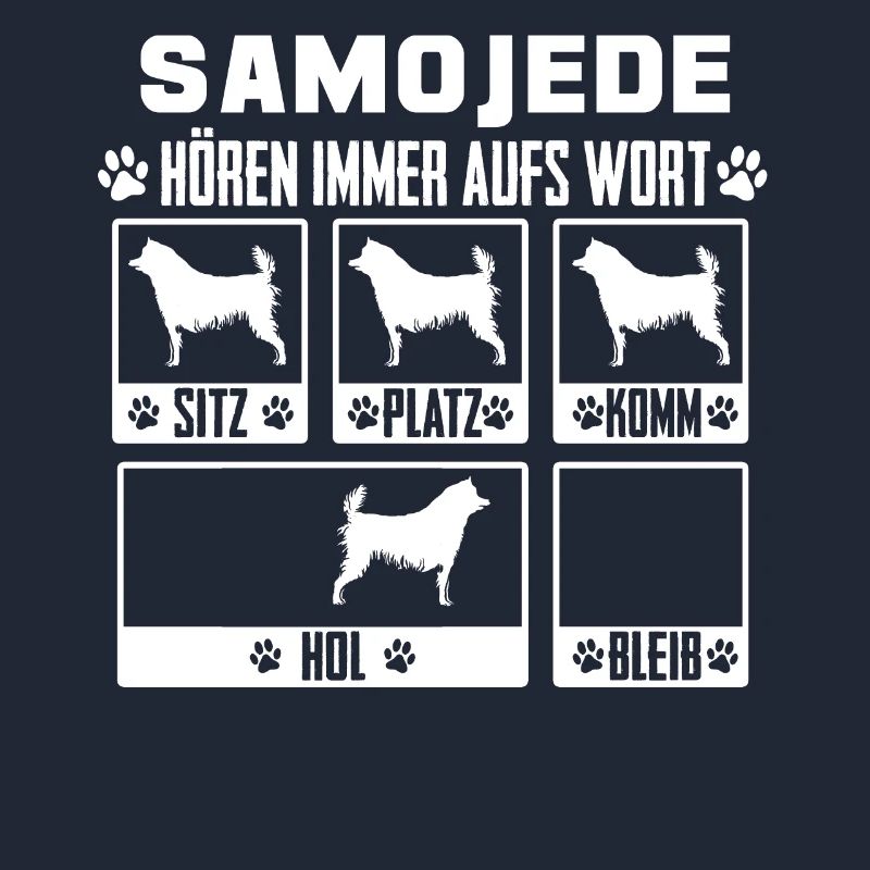 Samojede Samojeden Hund Geschenk