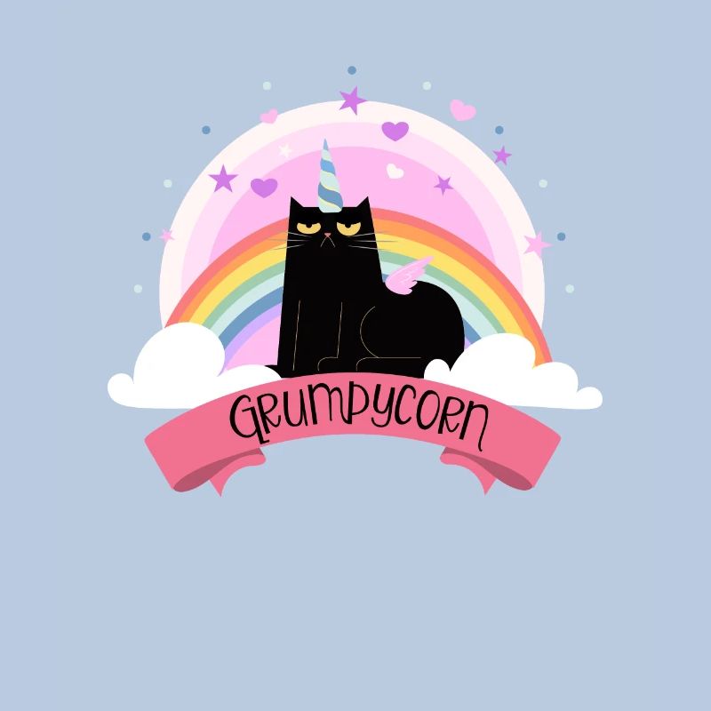 Grumpycorn Grumpy Licorne Chat