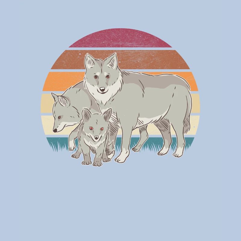 Wolf pack wolves wolf