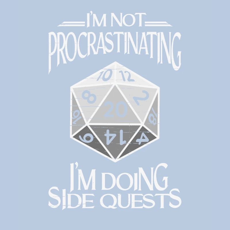 Dans le Doing Side Quest RPG Jeu de rôle Cubes