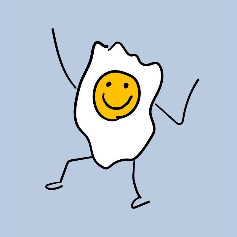 Ei Gelb lustiges Geschenk Eigelb Eier Spiegelei