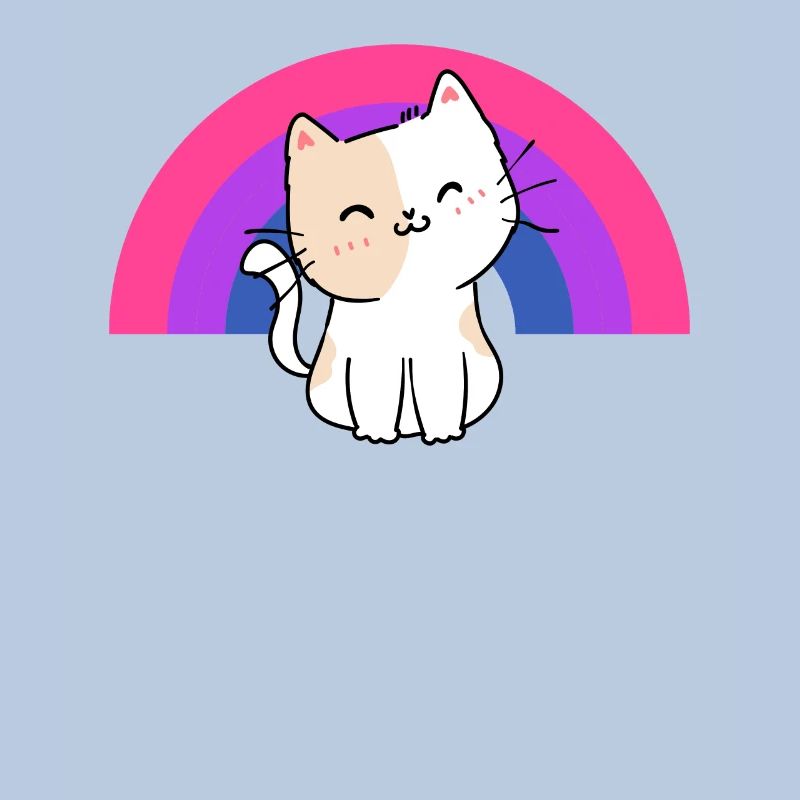 Bisexual Cat Bisexual Pride Cat Geschenk
