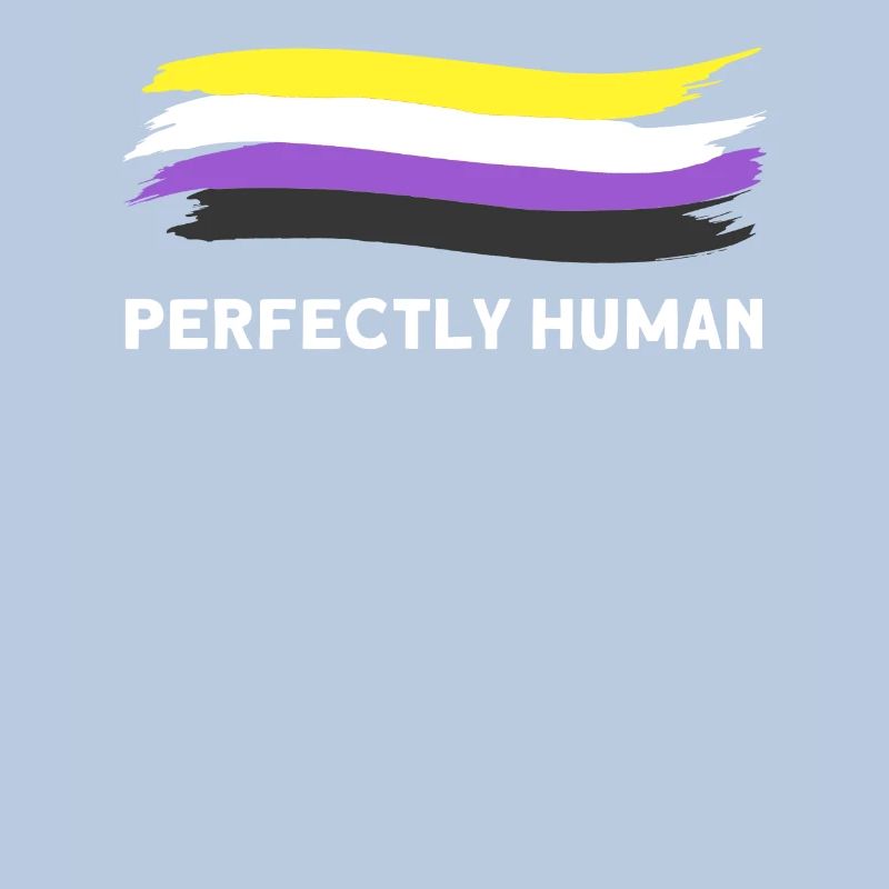 Non-binary Csd non-binary flag gift