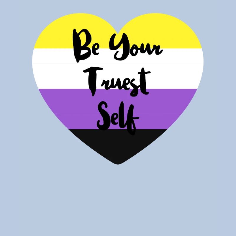 Non-binary non-binary flag LGBTQ gift