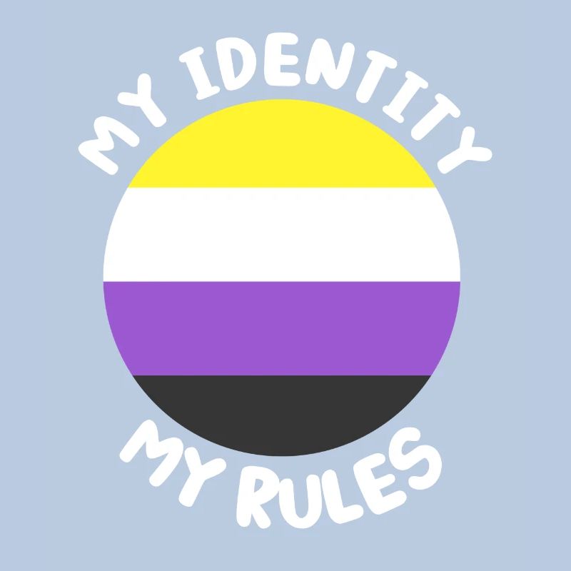 Non-binary non-binary flag LGBTQ gift