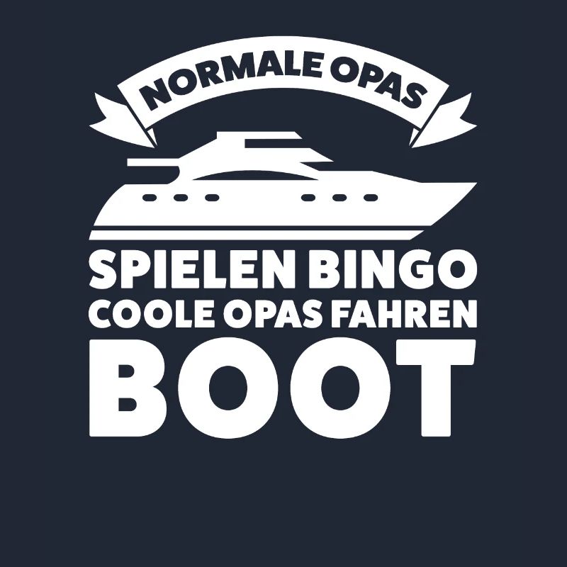 Boot Opa Bootfahrer Geschenk