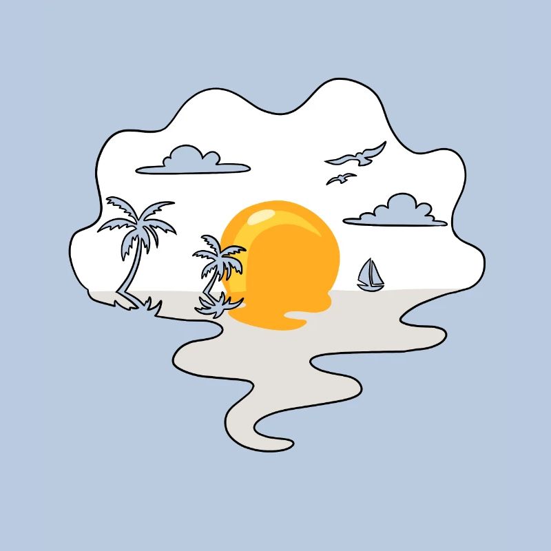 Sunny Side Up Sunset Egg Gift