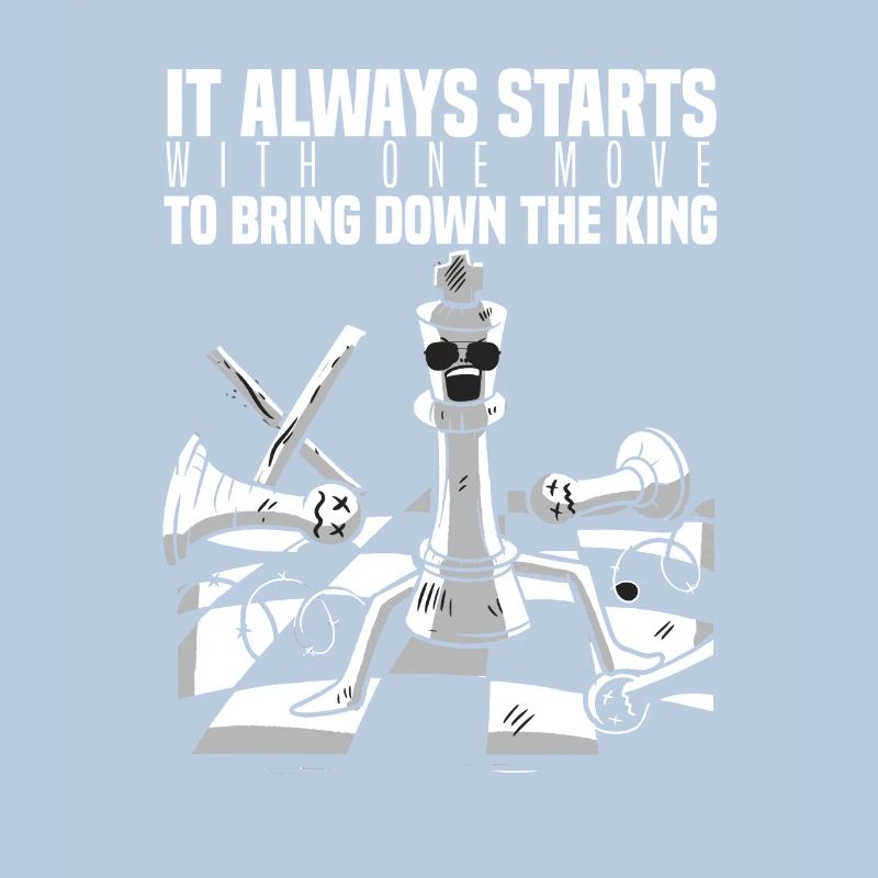 Starts One Move Bring Down King Chess Piece King
