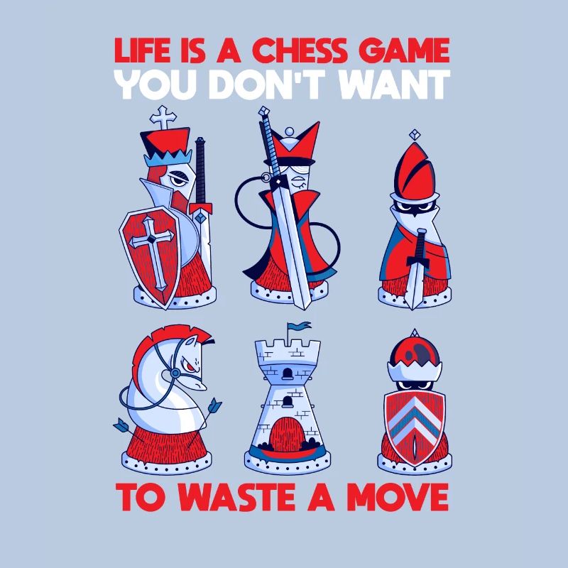 Chess Life Chess Game Doesn't Waste a Move