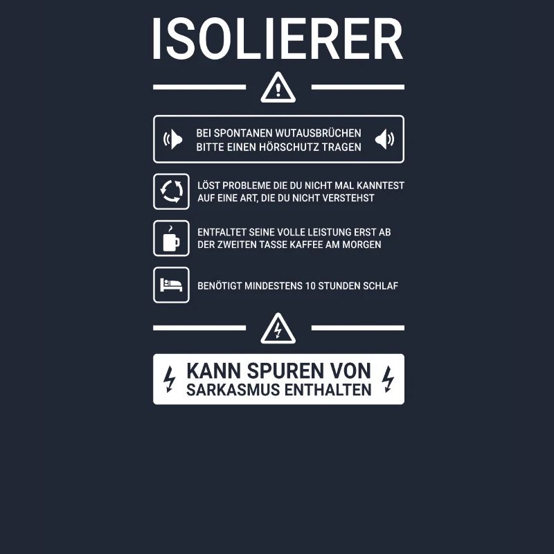 Isolierer I Isolierfacharbeiter oder