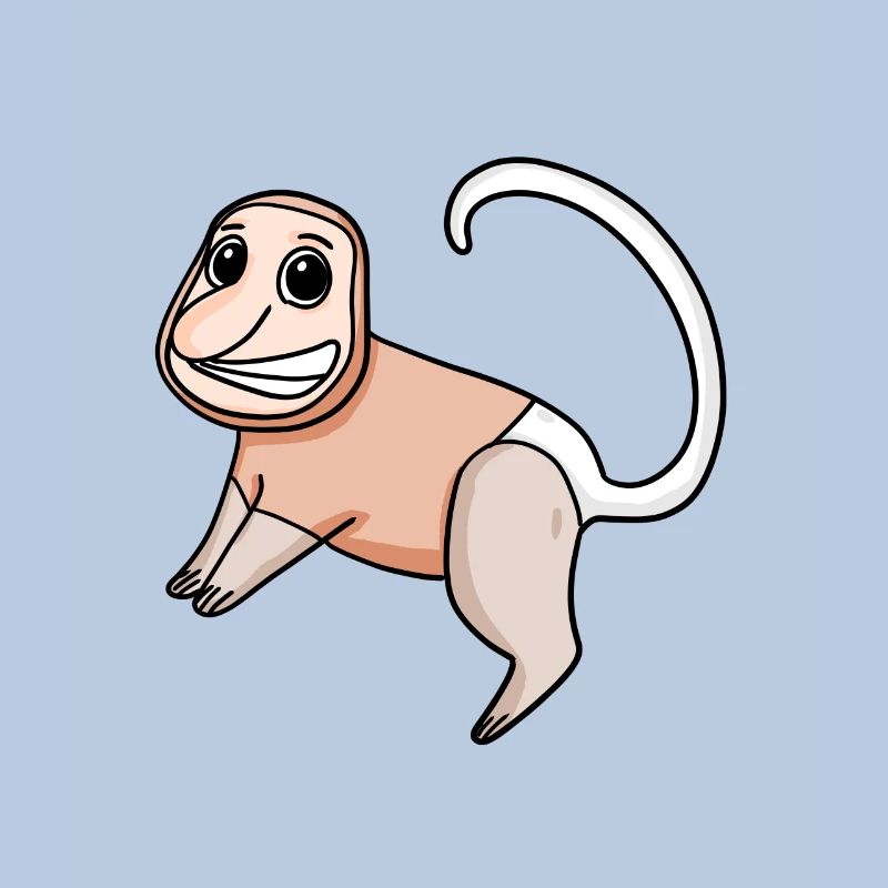 Proboscis Monkey Monkey Monkey