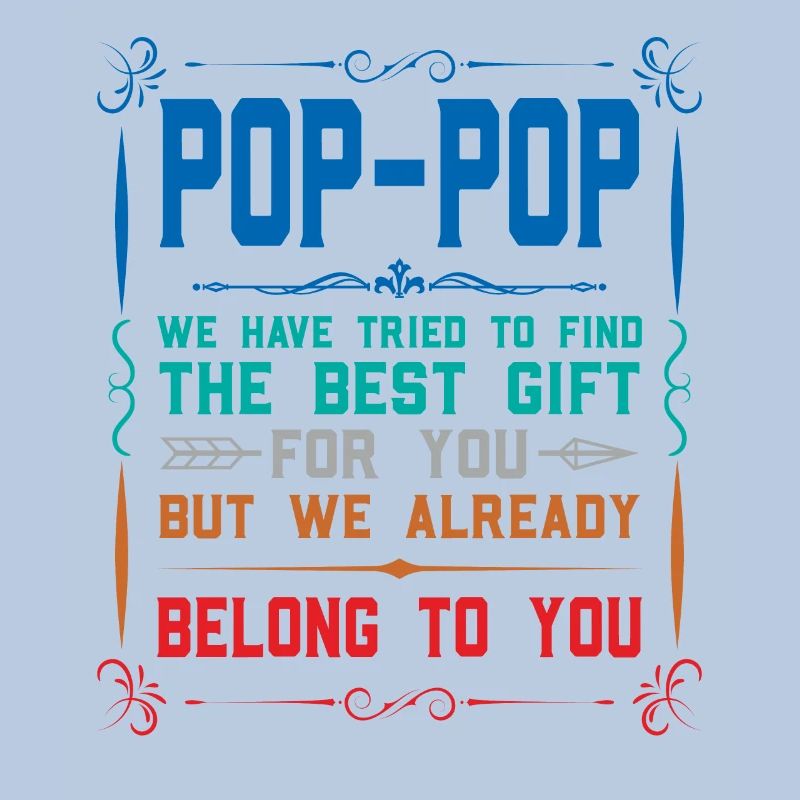 pop-pop Vatertag pop-pop Geschenk
