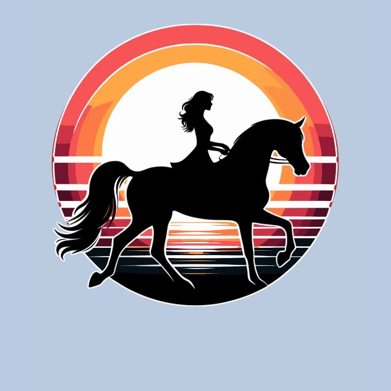 Arabisches Pferd Mädchen