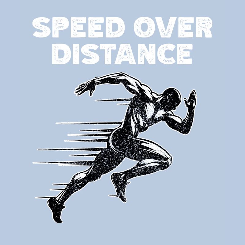 Bahnläufer Sprinter Sprint 100m Sprinter