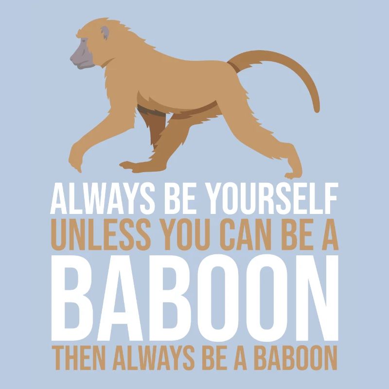 Gift for baboon lover