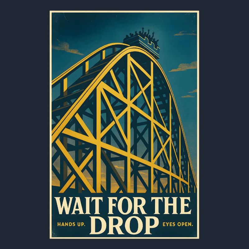 Wait for the Drop | Roller Coaster Thrill