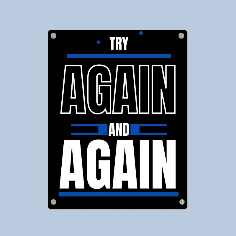 Try again