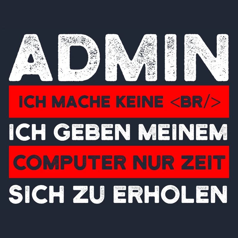 Admin Informatiker Administrator Geschenk