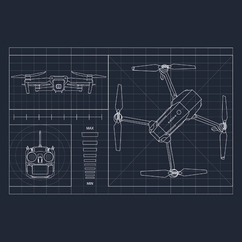 Drone Builder drone pilot quadcopter gift