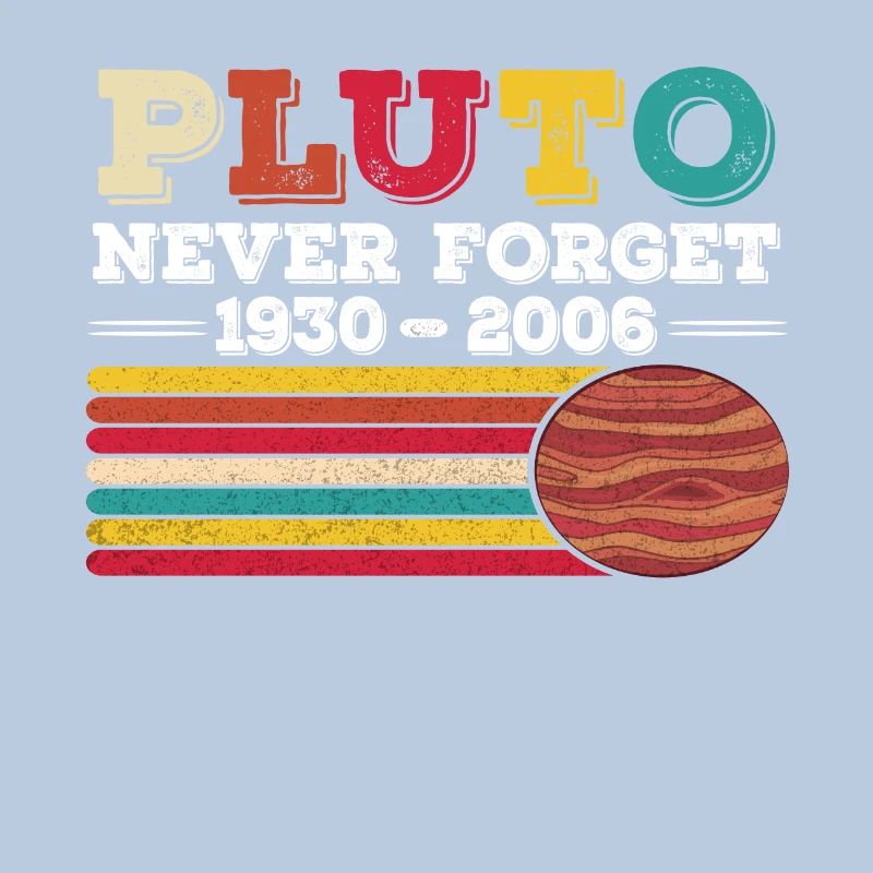 Pluto Never Forget 1930 - 2006 Vintage Gift