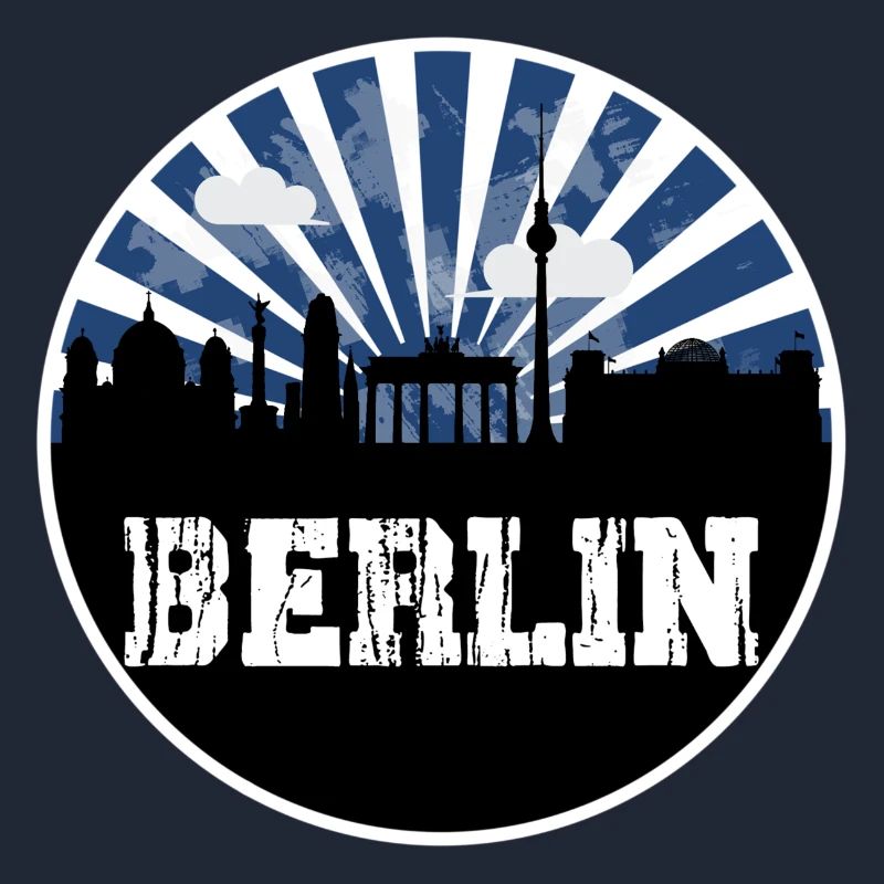 Berlin Skyline Blue Hour