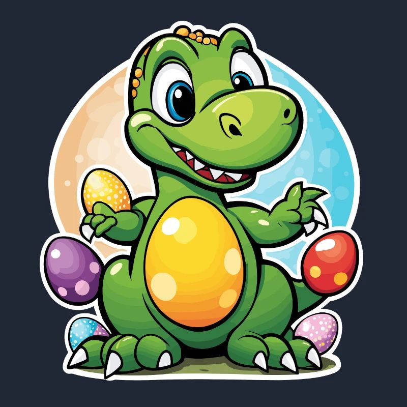 Dinosaur Easter Eggs Easter