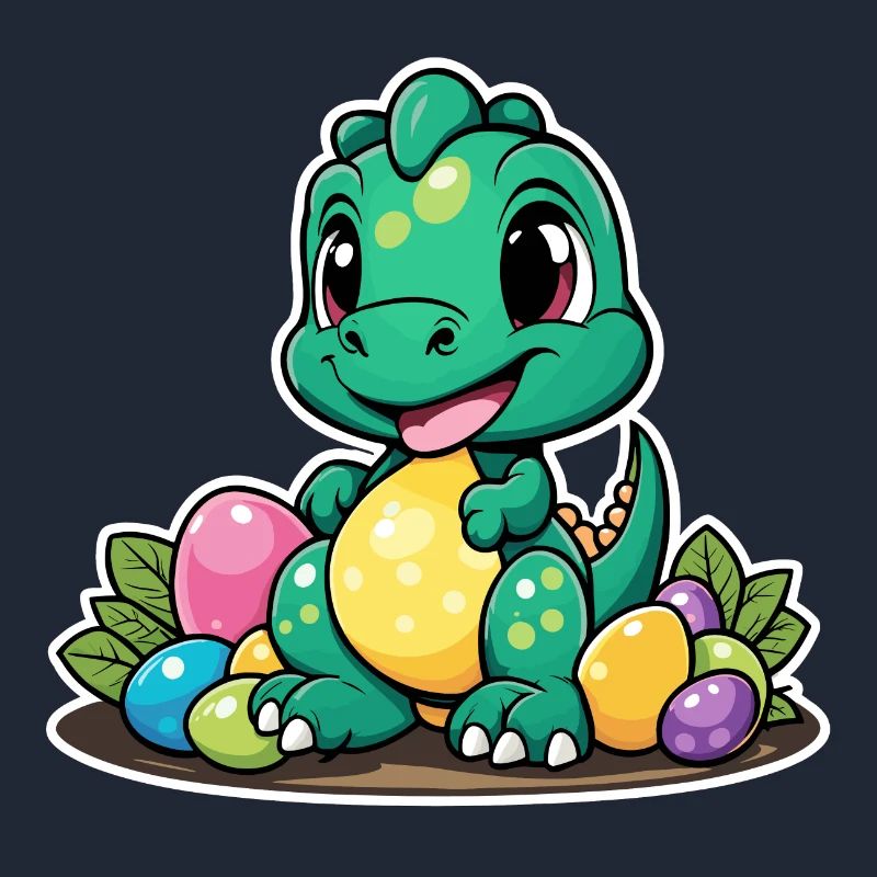 Dinosaur Easter Eggs Easter
