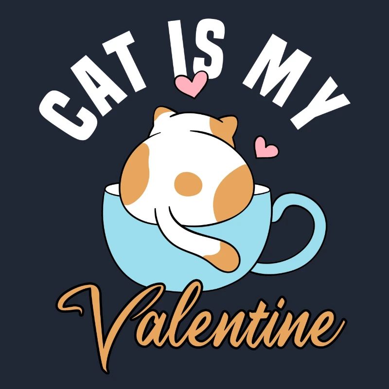 Le chat est mon Valentin