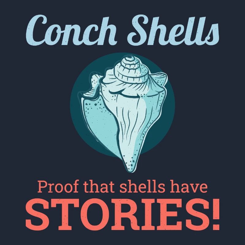 Conch Seashells Collector Beachcomber Sea Shell